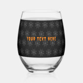 De ogen hebben het wijnglas zonder voet (Achterkant)