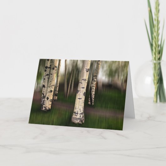 De ogen van Aspen zijn op ons gericht Kaart (Voorkant)