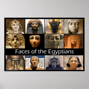 De ogen van de Egyptenaren Poster