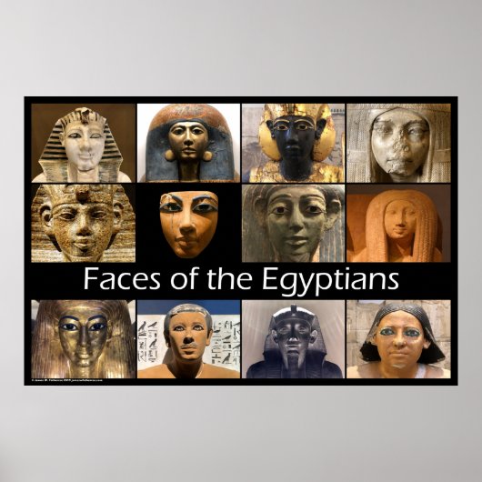 De ogen van de Egyptenaren Poster (Voorkant)