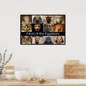 De ogen van de Egyptenaren Poster (Keuken)