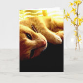 De Ogen van de engel Kaart (Gele Bloem)