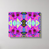 De ogen van de kunstenaar canvas afdruk (Voorkant)