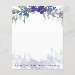 De ogen van de Lord paars floral background