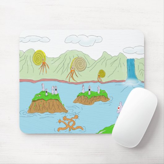 de ogen van de ooze hebben ogen muismat (Met muis)