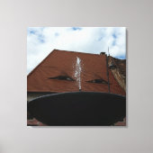 De ogen van de stad canvas afdruk (Voorkant)