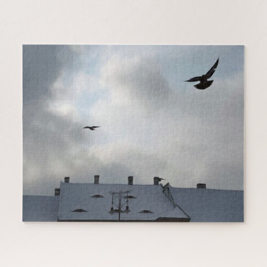 De ogen van de stad legpuzzel (Horizontaal)
