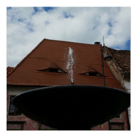 De ogen van de stad perfect poster (Voorkant)