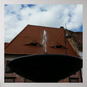 De ogen van de stad poster