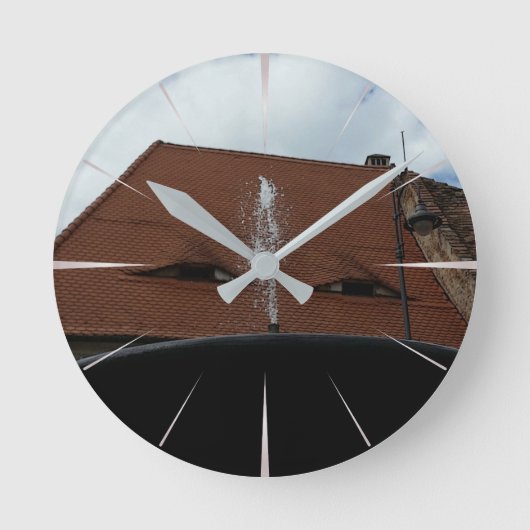 De ogen van de stad ronde klok (Voorkant)