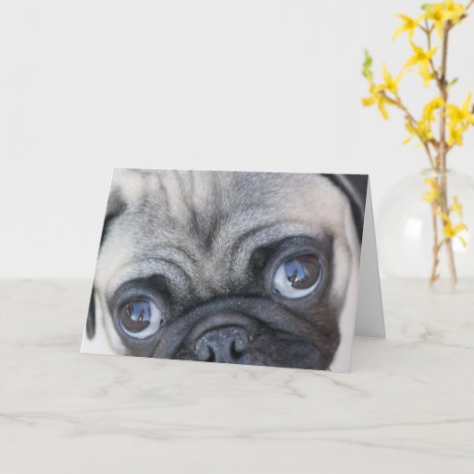 De Ogen van Doobie Kaart (Gele Bloem)