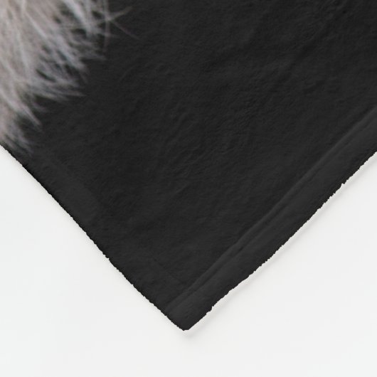 De ogen van een Bobcat Fleece Deken (Hoek)