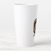 De ogen van een kat liegen nooit latte mok (Voorkant)