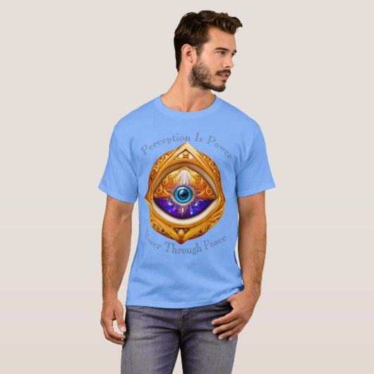 De ogen van het universum 01 t-shirt (Voorkant volledig)