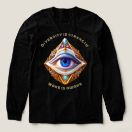De ogen van het universum 12 Tri-Blend shirt
