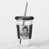 De ogen van Keke Acrylplukker Acryl Drinkbeker (Achterkant)