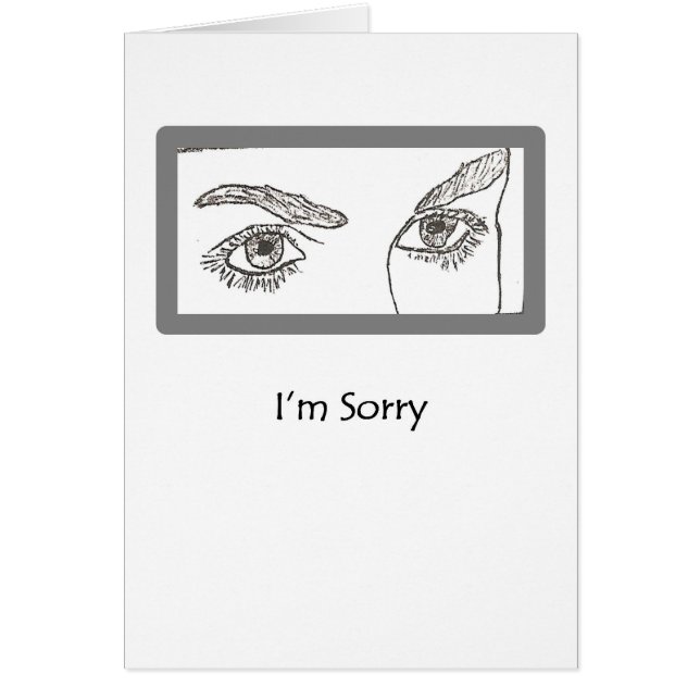 De ogen zeggen dat het allemaal Collectie is (Voorkant)