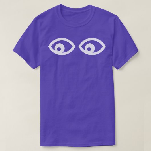 De ogen zien alles 2 t-shirt (Design voorkant)
