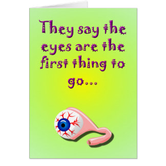 De ogen zijn het eerste wat we moeten doen