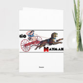 De Ohio Haymaker Feestdagen Kaart (Achterkant)