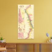 De Ohio-rivier en Valley 2 Canvas Afdruk (Insitu (Woonkamer))