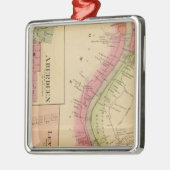De Ohio-rivier en Valley 2 Metalen Ornament (Links)