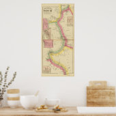 De Ohio-rivier en Valley 2 Poster (Keuken)