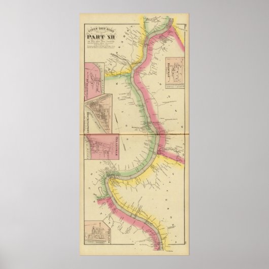 De Ohio-rivier en Valley 2 Poster (Voorkant)