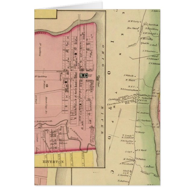 De Ohio-rivier en Valley 3 (Voorkant)