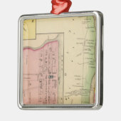 De Ohio-rivier en Valley 3 Metalen Ornament (Links)