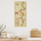 De Ohio-rivier en Valley 3 Poster (Keuken)