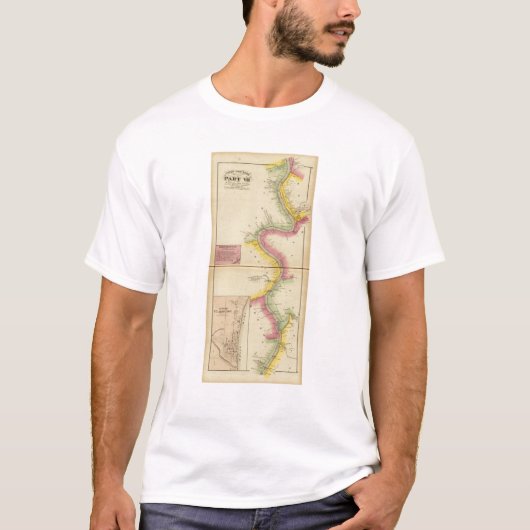 De Ohio-rivier en Valley 3 T-shirt (Voorkant)