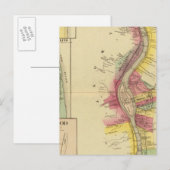 De Ohio-rivier en Valley 5 Briefkaart (Voorkant / Achterkant)