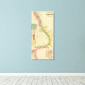 De Ohio-rivier en Valley 5 Canvas Afdruk (Insitu (Houten vloer))