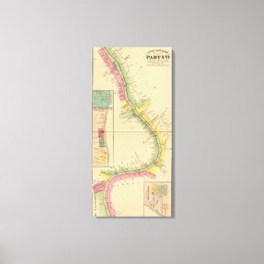 De Ohio-rivier en Valley 5 Canvas Afdruk (Voorkant)