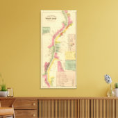 De Ohio-rivier en Valley 6 Canvas Afdruk (Insitu (Woonkamer))