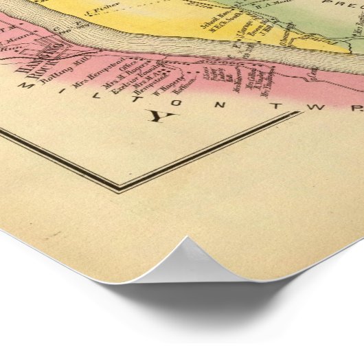 De Ohio-rivier en Valley 6 Poster (Hoek)