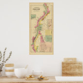 De Ohio-rivier en Valley 6 Poster (Keuken)