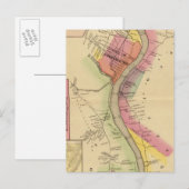 De Ohio-rivier en Valley 8 Briefkaart (Voorkant / Achterkant)