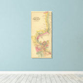 De Ohio-rivier en Valley 9 Canvas Afdruk (Insitu (Houten vloer))