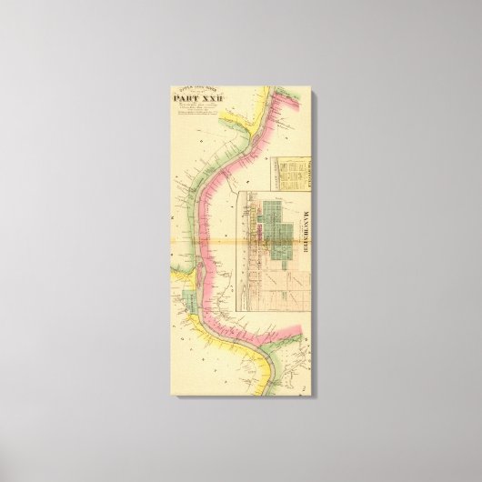 De Ohio-rivier en Valley 9 Canvas Afdruk (Voorkant)