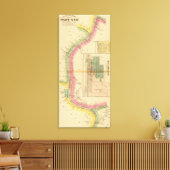 De Ohio-rivier en Valley 9 Canvas Afdruk (Insitu (Woonkamer))