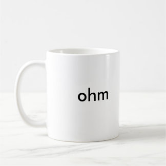 de OHM-mok Koffiemok