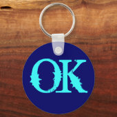 De "OK"-Sleutelhanger Sleutelhanger (Voorkant)