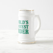 De Okayest Birder ter wereld Bierpul (Voorkant rechts)