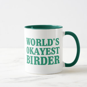 De Okayest Birder ter wereld Mok