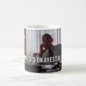 De Okayest Boss van de wereld Koffiemok (Center)