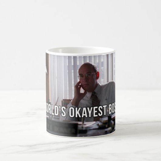 De Okayest Boss van de wereld Koffiemok (Center)