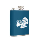 De Okayest Cyclist van de wereld Heupfles (Rechts)