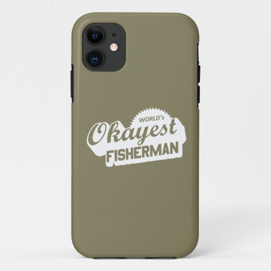 De Okayest Fisherman ter wereld Case-Mate iPhone Case (Achterkant)
